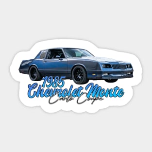 1985 Chevrolet Monte Carlo Coupe Sticker